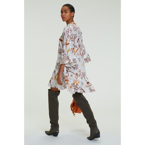 DOROTHEE SCHUMACHER silk TREE OF LIFE DRESS US4 - Picture 2 of 11